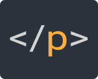 The ending tag of a HTML paragraph element